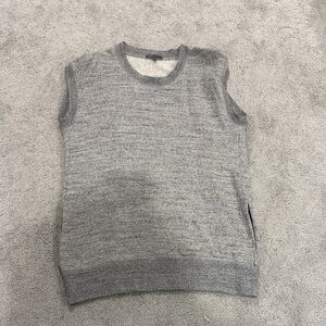 Vince Gray Sleeveless Tank Top